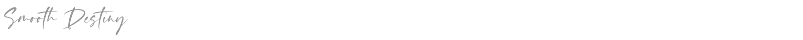 Smooth Destiny font preview